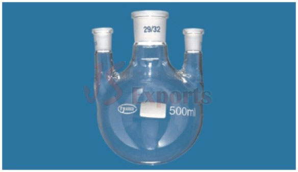 FLASK, THREE NECK